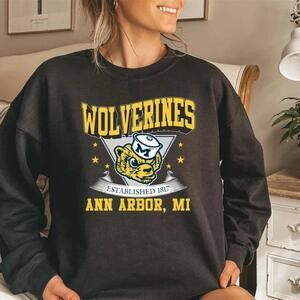 Retro 90s Michigan Wolverines Sweatshirt